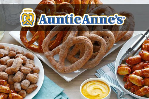 Pretzels and Dip from Auntie Anne