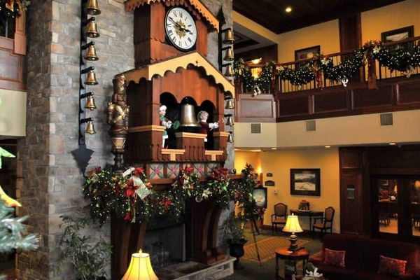 The Glockenspiel at The Inn at Christmas Place 600