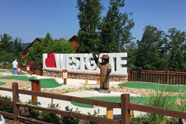 Miniature Golf Course at Westgate Smoky Mountain Resort