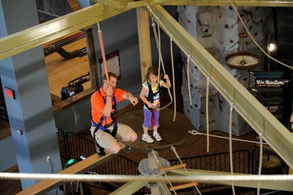 Ropes Course at the Wyndham Great Smokies Lodge 600