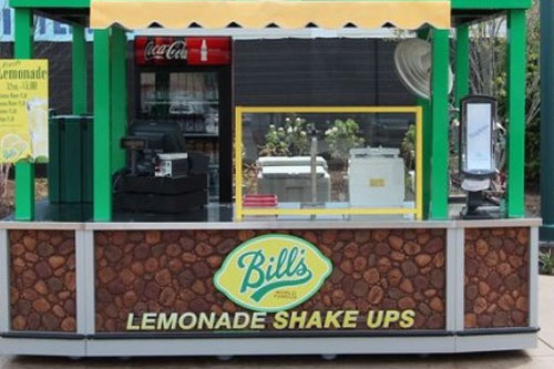 The best lemonade at the Island in Pigeon Forge is Bill's Lemonade