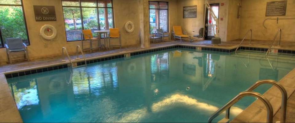 View of the Heated Indoor Pool at the Hampton Inn Pigeon Forge on Teaster Lane