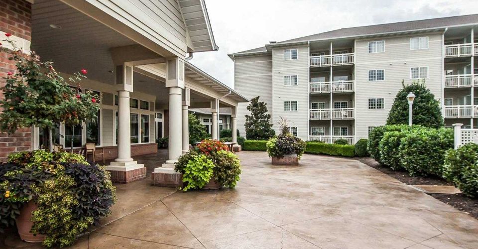 Outdoor area at Mainstay Suites in Pigeon Forge 960