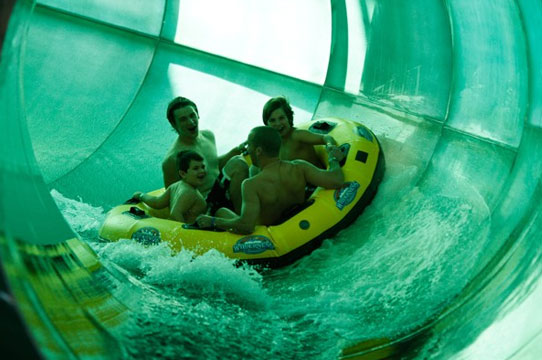 Wilderness at the Smokies Wild Waterdome Runaway Canyon Family Water Slide